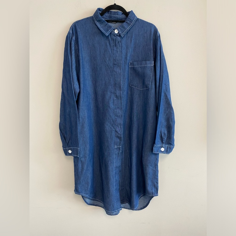 NoraCora Denim Shirt Dress